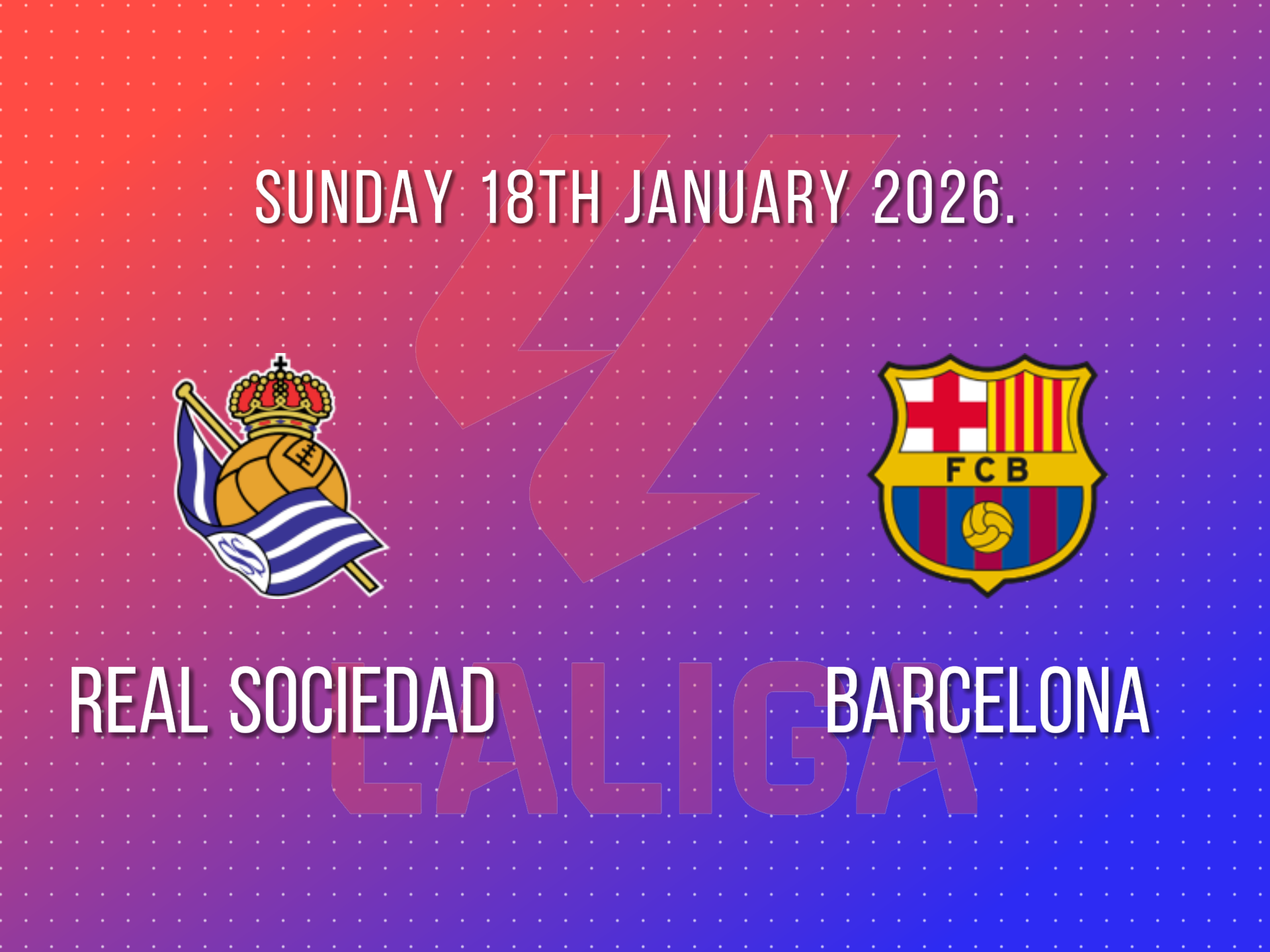 Real Sociedad vs Barcelona
