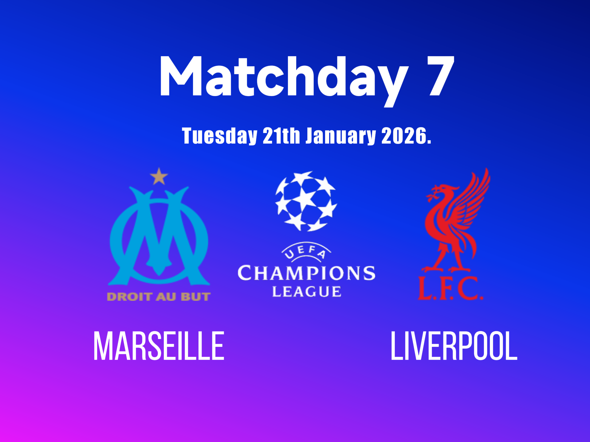 Marseille vs Liverpool