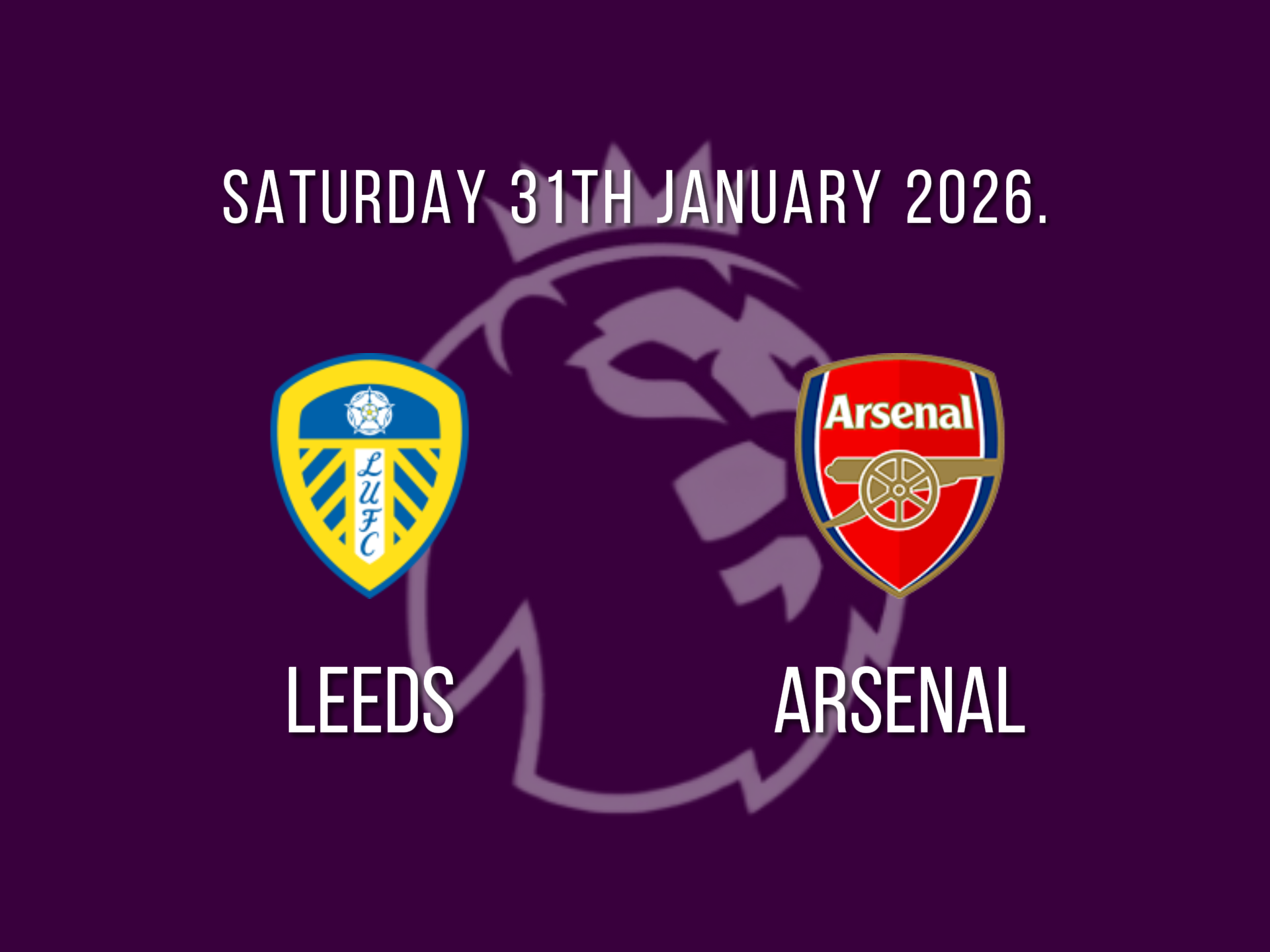 Leeds United vs Arsenal