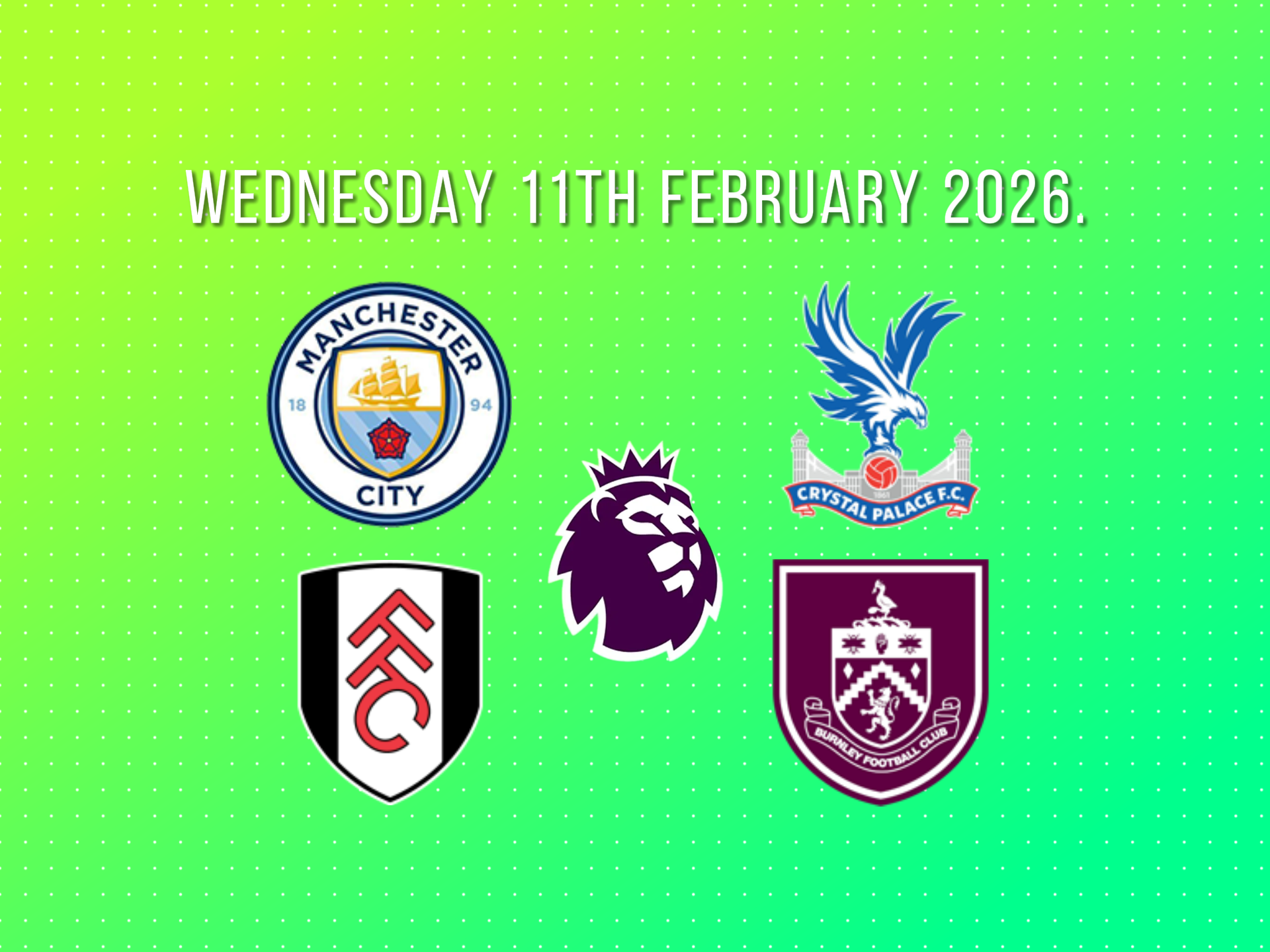 Manchester City vs Fulham